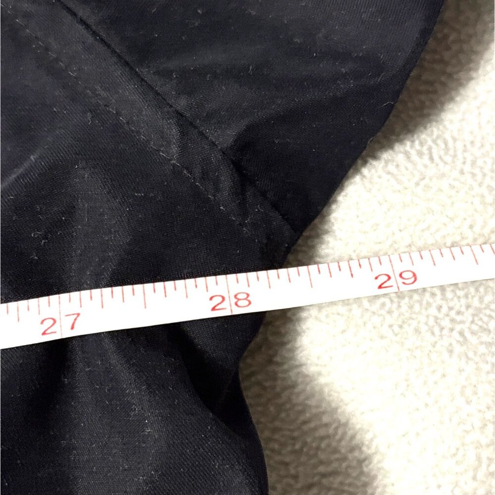 Nike Therma Fit Black Cream Reversible Zip Jacket Vintage Warm Layer - Picture 5 of 6